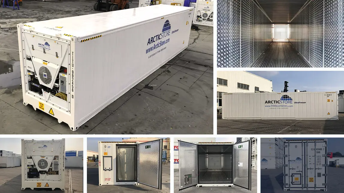 40ft UltraFreezer – Refrigerated Containers for Hire in New Zealand