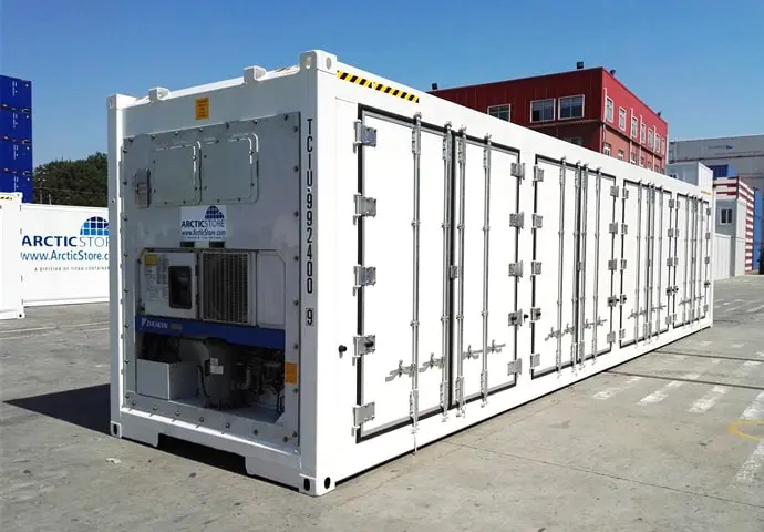 ArcticStore Cold Storage - 40ft SIdedoor Refrigerated Containers for Hire