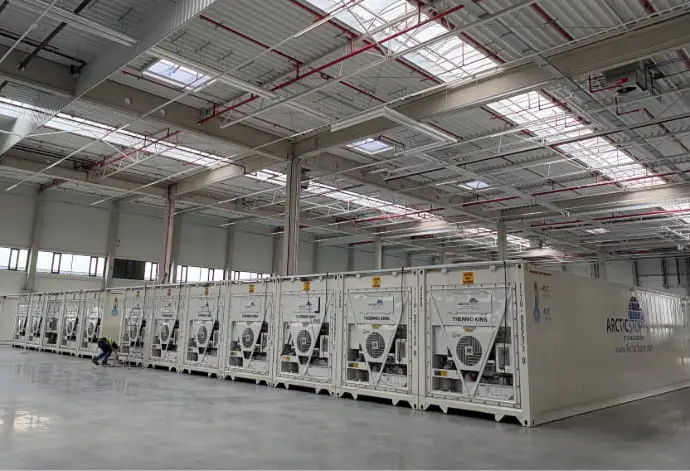 ArcticStore Cold Storage - Cold containers for hire