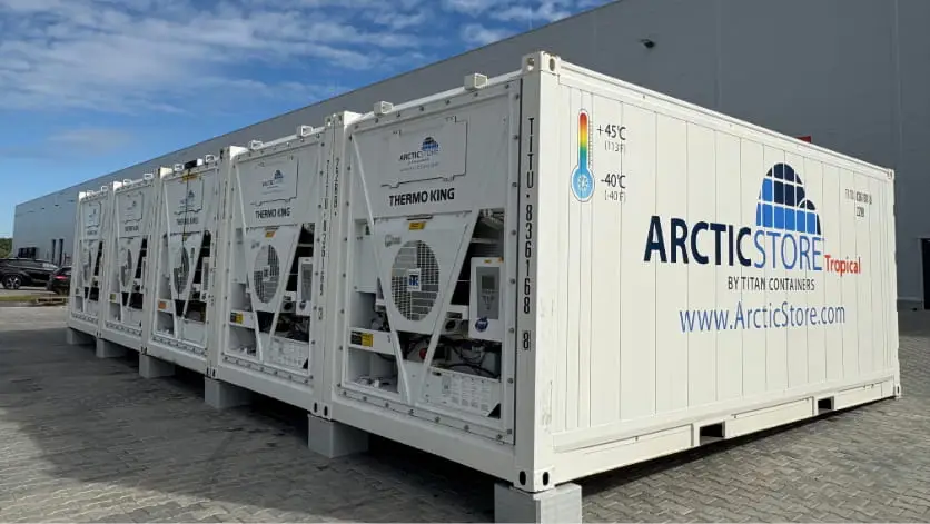 ArcticStore Container for Hire - Refrigerated Containers