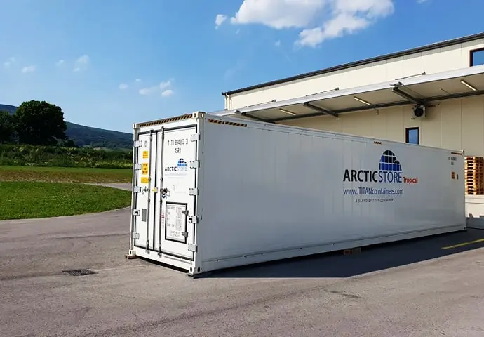 ArcticStore Cold Storage - 40ft Refrigerated Containers for Hire