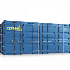 Side door container hire: open sided containers