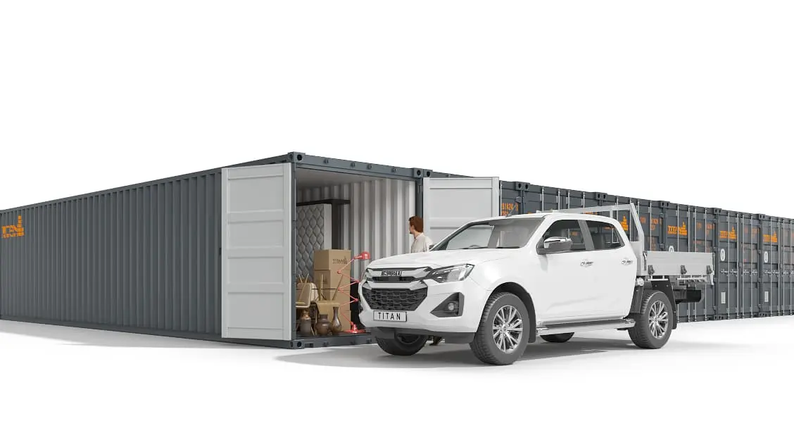40ft Self Storage in Christchurch Wigram