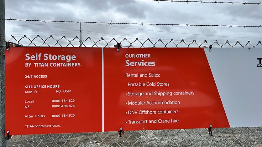 Self Storage in Christchurch Wigram
