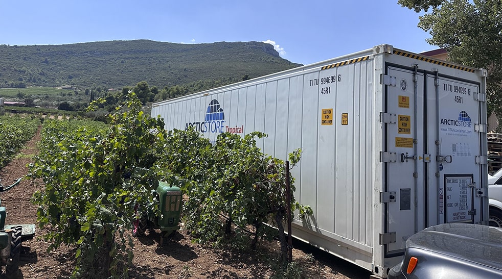 ArcticStore Cold Storage Greece Wineries – Refrigerated Containers