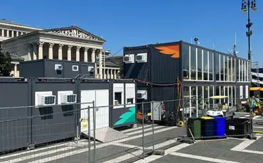 Office Containers for World Athletics Championship in Budapest