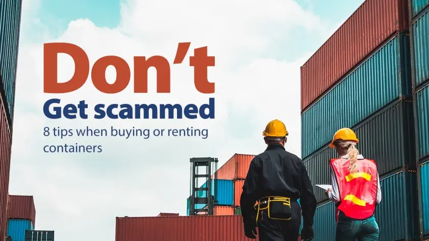 8 Tips to Avoid Container Scams