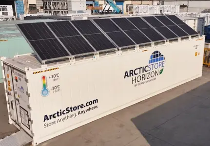 Energy-Efficient Refrigerated Containers ArcticStore Horizon