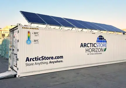 Energy-Efficient Refrigerated Containers ArcticStore Horizon