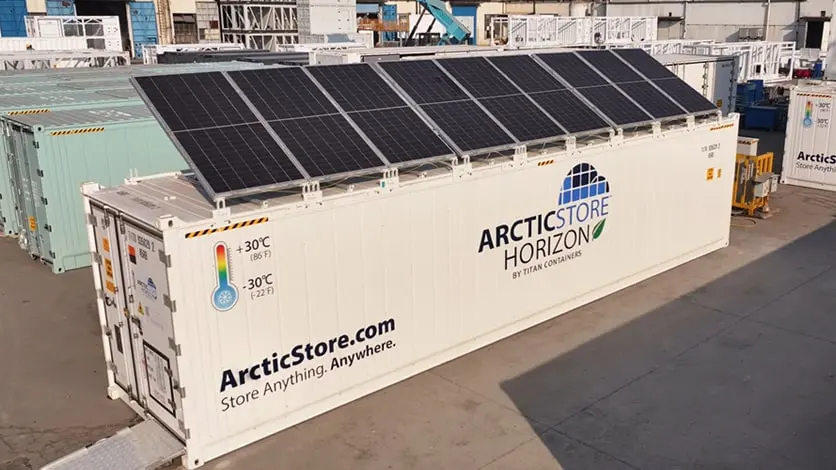 Energy-Efficient Refrigerated Containers ArcticStore Horizon